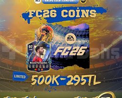 500K FC26 FUT COİN - 500K/295TL - İNDİRİMLİ