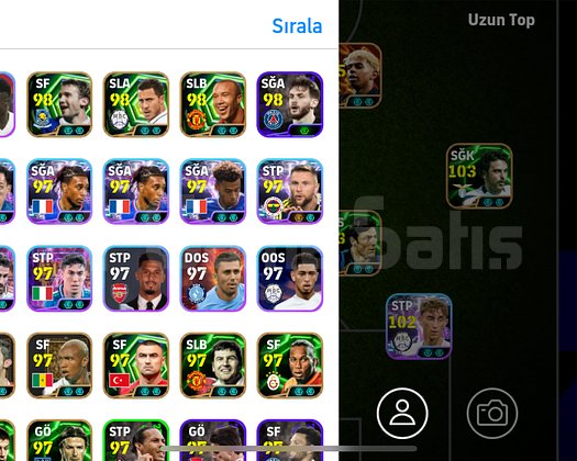 Efootball mobile hesap