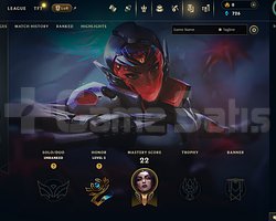 EUW Unranked | 8 Kostüm - 37 Hero | LoL Hesap