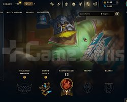 EUW Unranked | 7 Kostüm - 1543 Rp | LoL Hesap