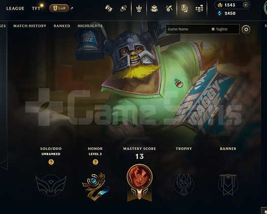 EUW Unranked | 7 Kostüm - 1543 Rp | LoL Hesap