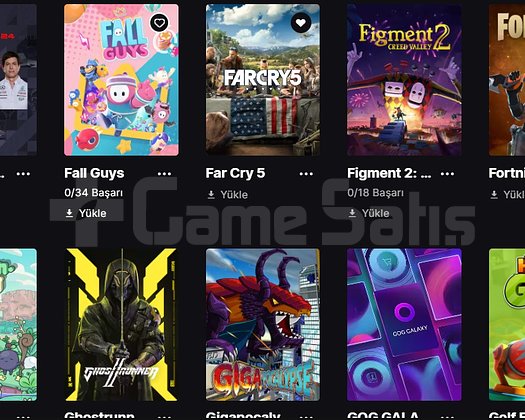 Satılık epic games hesabı