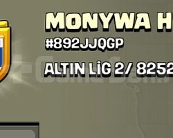 12 SEVİYE OLMAK ÜZERE KLAN MONWYA HEROS