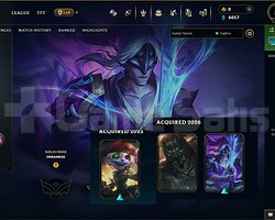 EUW 30 LEVEL UNRANKED 3 SKIN HANDMADE