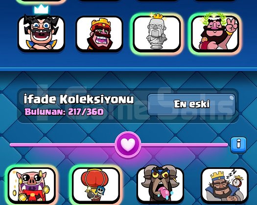 74 SEVİYE 13K KUPA CLASH ROYALE HESABI