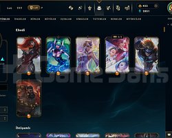 506 KOSTÜM 381 LVL UNRANKED EFSANE DOLU MAİL HESAP
