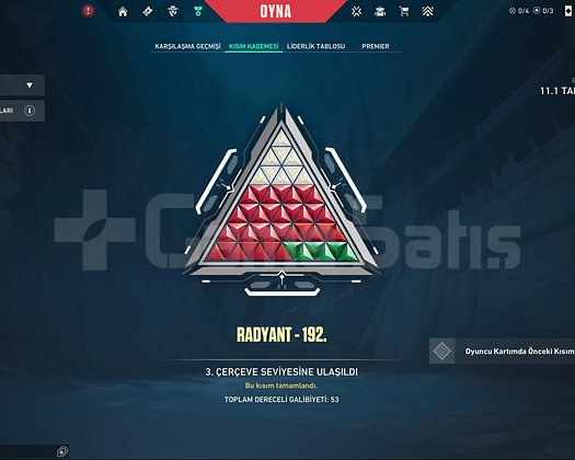 RADYANT PEAK 72 LEVEL CHAMPİONS VE SKİNLER YÜKSEK
