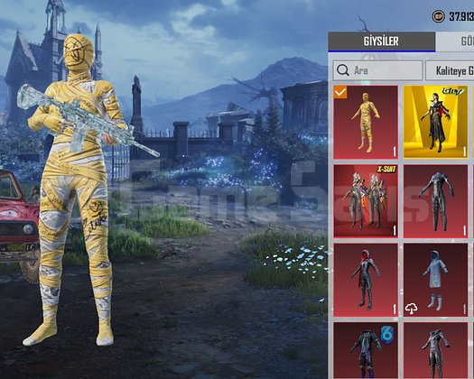 PARA AUG BUZ M4 6LVL TERTEMİZ SARI MUMYA FULL