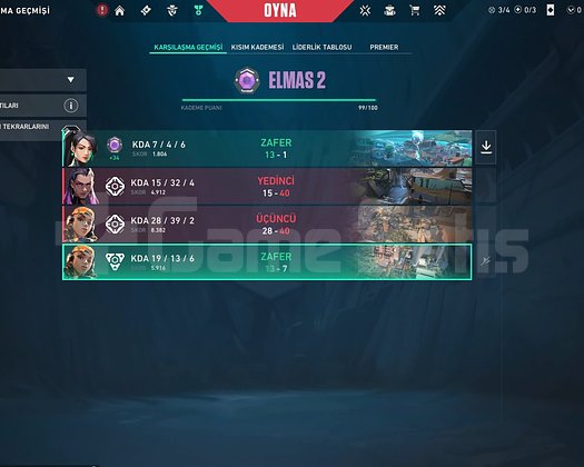 Dia 2 Yüksek Mmr Fresh Hesap