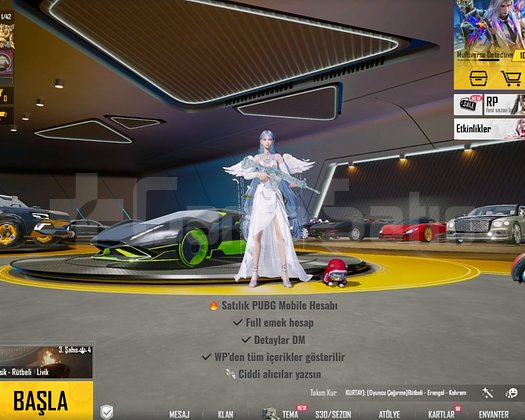 Pubg mobil dolular dolusu hesap
