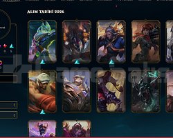 Euw master high elo hesap 125 şampiyon 12 skin