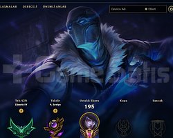 EUW ZÜMRÜT 4 12 SKIN ACC +30LP