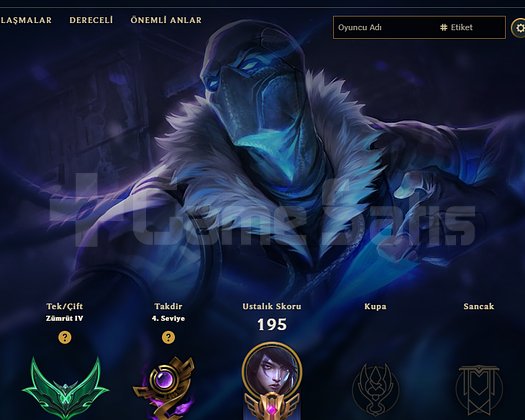 EUW ZÜMRÜT 4 12 SKIN ACC +30LP