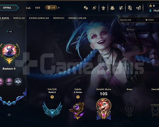 EUW Plat 2 Temiz hesap