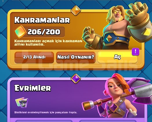Clash Royale 11361 Kupa Hesap