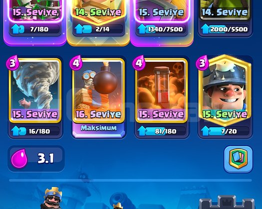 Clash Royale 11361 Kupa Hesap