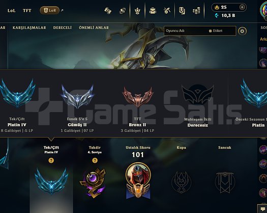 ZED MAİNLERE ÖZEL SUDAN UCUZ HESAP