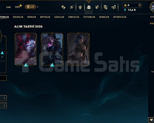 EUW 20 LEVEL GÜZEL SKİNLİ HESAP
