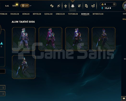 EUW 20 LEVEL GÜZEL SKİNLİ HESAP