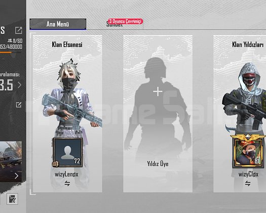 8.9 SEVİYE KLAN İSME 17 GÜN VAR