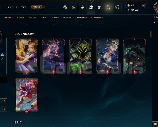 EUW | 177 SKİN | GÜMÜŞ 2
