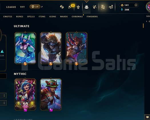 EUW | 215 SKİN | PLATİN 2