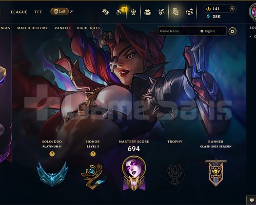 EUW | 215 SKİN | PLATİN 2