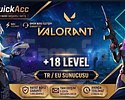 QuickAcc I TR/EU +18 LEVEL I UCUZ I MAIL DEGISEN