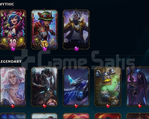 TR 300 level ARCANE PARAMPARÇA JİNX +200 kostum
