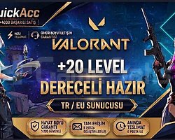 QuickAcc I EU/TR I +20 LEVEL I DERECELİ HAZIR