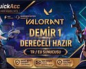 QuickAcc - EU/TR - DEMİR 1+ - TAM ERİŞİM I UCUZ