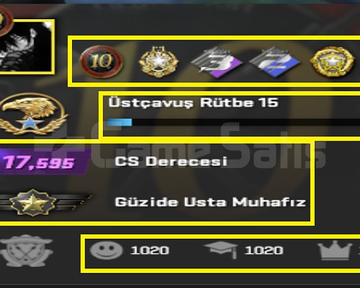 12 MADALYA FACEİT 10 LVL 40LVL STEAM MAİNLİK HESAP