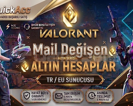 TR/EU | ALTIN 1+ | MAİL DEĞİŞEN | UCUZ I QuickAcc