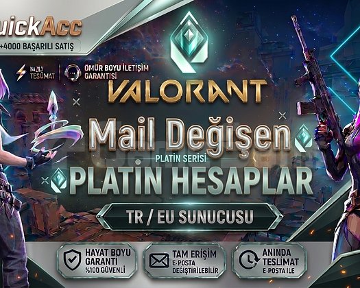 TR/EU | PLATİN 1+ | HIGH MMR I UCUZ I QUICKACC