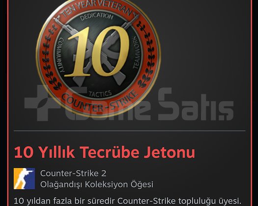 CS2 | 5+10 YIL MADALYA | 20 YILLIK HESAP | BANSIZ