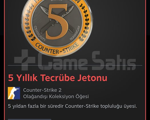 CS2 | 5+10 YIL MADALYA | 20 YILLIK HESAP | BANSIZ