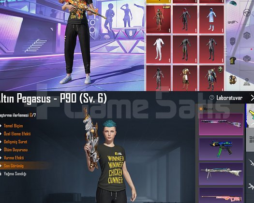 M4 MAX+ P90 6sv + PARA AUG 5sv + KAÇMAZ TEK BAĞ