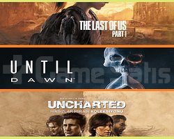 The Last of Us Part I + Until Dawn + Uncharted