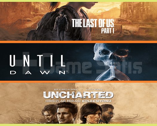 The Last of Us Part I + Until Dawn + Uncharted