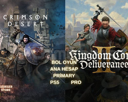 KENDİ HESABINDA CRIMSON DESERT+ Kingdom Come 2 PS5