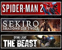 Spider-Man 2 + Sekiro + Dying Light The Beast