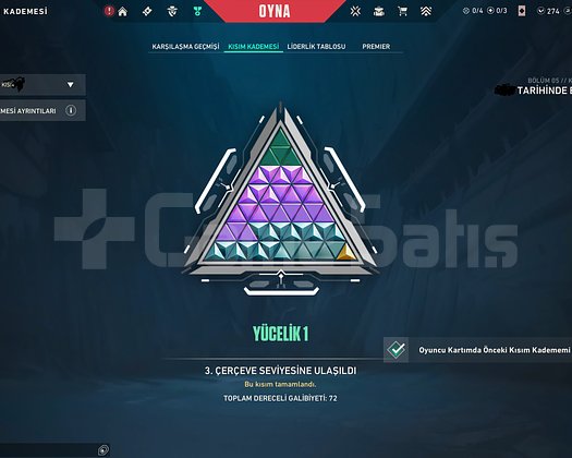 CHHAMPİONS 2021 VANDALLI MMR YÜKSEK HESAP