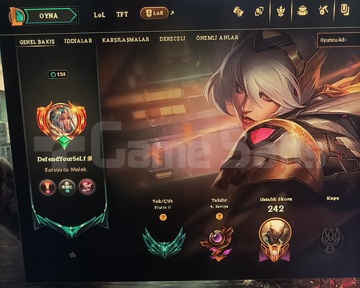 Plat 2 97 lp tr hesap bol koştumlu yüsek winrate