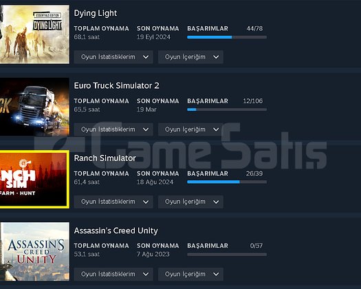 UYGUNA STEAM HESAP