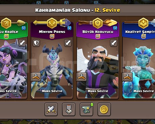 Clash Of Clans Ful Hesap Satılıktır.Çok Eski Hesap