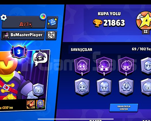 22k Brawl Stars Hesabı uygun fiyata