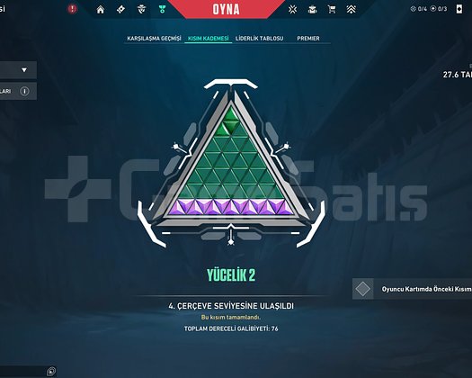 Yüce 2 görmüş plat1 skinli hesap