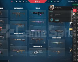 Yüce 2 görmüş plat1 skinli hesap