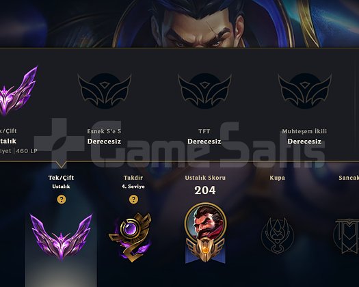 LOL MASTER 450+ACC