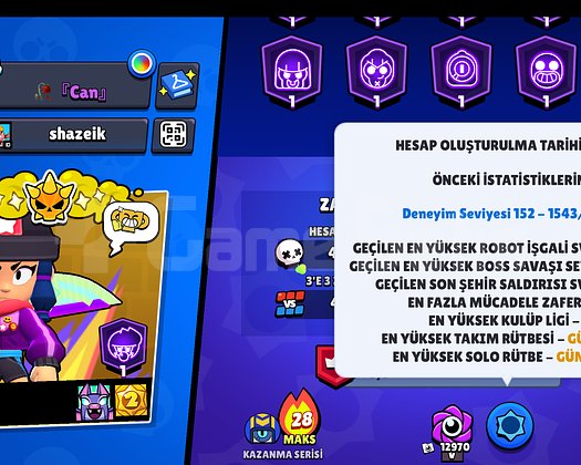 Coc cr brawl stars hayday hesabı KUPON